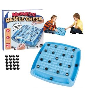Magnetic Battle Chess Puzzle Board Game Toy Kids New in Box